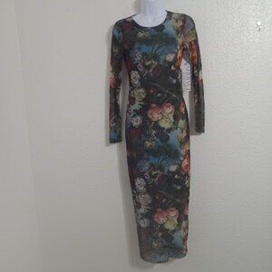 Almost Famous - Body Contouring Maxi Dress